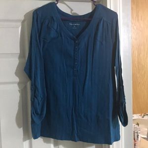2/$10 Fashion Bug Blue Top